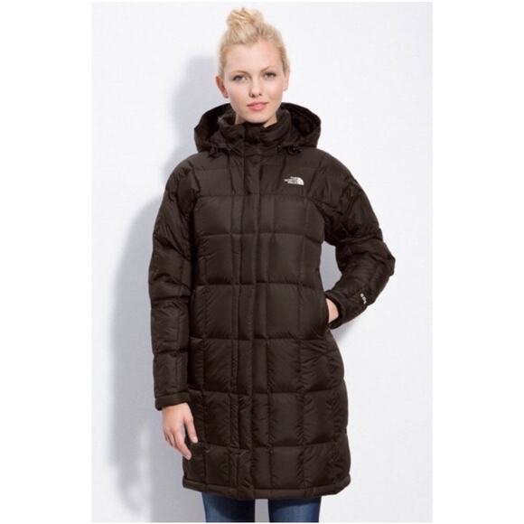 The North Face Metropolis Black Parka 600 Goose Down Fill Puffer Coat Jacket - Picture 1 of 13